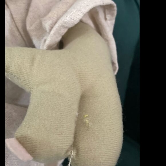 17" Large Yoda Plush Star Wars Stuffed Animal With Hoodie Disney Lucas Film - Picture 7 of 9